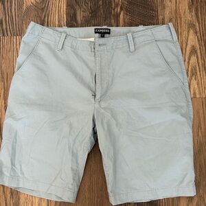 Express Light Blue Shorts